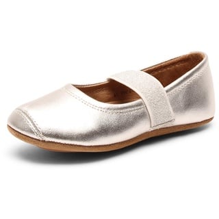 Bisgaard Mädchen Ballet Geschlossene Ballerinas, Silber 01 Silver, 20 EU