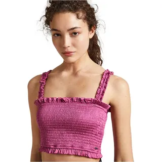 Pepe Jeans Divinity ärmellose Bluse Rosa L Frau Rosa L - Rosa