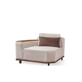 Beiges Modulsofa Designer Ecksofas Wohnzimmer  Polster Couchen