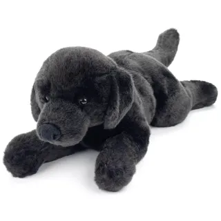 Uni-Toys Labrador liegend 40 cm Schwarz