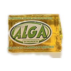 alga Reines,100% ökologisches,biologisch abbaubares,veganes und natürliches Waschmittel Kokosöl Seife für Hand- und Maschinenwäsche