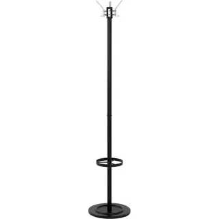 Haku-Möbel Garderobenständer HAKU 37 x 179 cm Schwarz