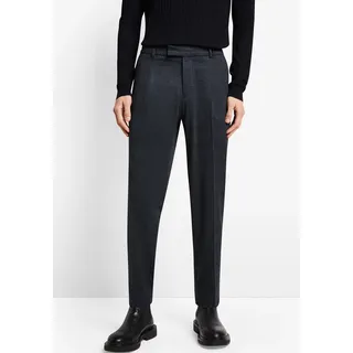 Baukastenhose CINQUE "CIBEPPE", Herren, Gr. 102, S-Gr, blau (blau, kariert), Web, Obermaterial: 60% Polyester, 35% Viskose, 5% Elasthan, kariert, gerade, unten schmal lang, Hosen Baukastenhose, in dezentem Karo-Design