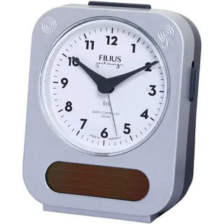 FILIUS ZEITDESIGN Filius 0543-19 Solar-Funkwecker weiß