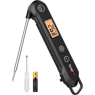 TempPro Fleischthermometer IPX6 Wasserdicht 0.5°C Präzise Grillthermometer