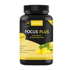 Headstart Focus Plus Getränkepulver Zitrone