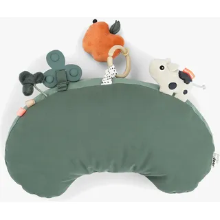 Done by Deer Tiny Farm Tummy Time Kissen Grün