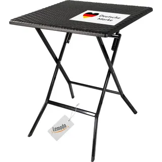 Lemodo Klapptisch 62 x 62 cm schwarz