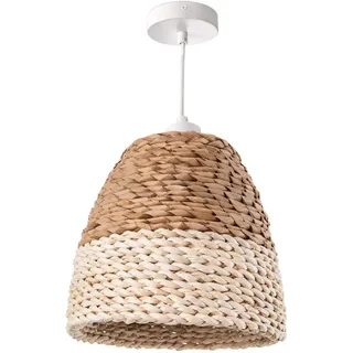 Paco Home Basto 1-flg. Ø 25 cm rustikal weiß