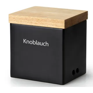 Continenta Vorratsdose rechteckig schwarz 14 x 12 x 15,5 cm