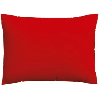 Schlafgut Kopfpolsterbezug , Rot , Textil , Uni , 70x90 cm , Grüner Punkt, AZO-frei, Oeko-Tex® Standard 100 , pflegeleicht, schadstoffgeprüft , Heimtextilien, Bezüge, Polsterbezüge