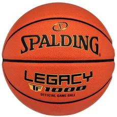 Spalding TF-1000 Legacy Logo FIBA Ball 76964Z, Unisex basketballs, orange, 6 EU