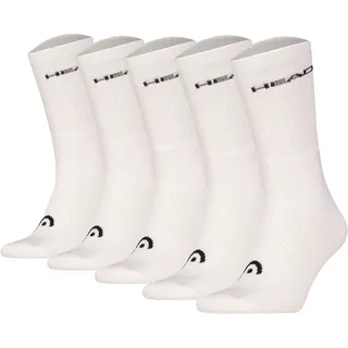 Head Socken 5 Paare Weiß 35-38