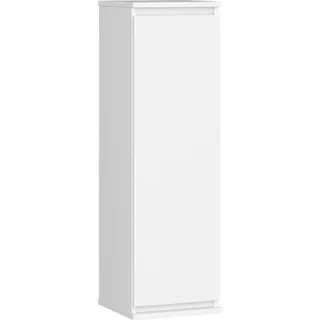 Schmaler Wandschrank VALESTRA - weiß - Weiß