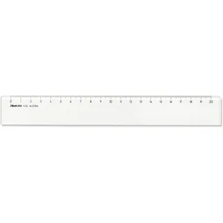 ARISTO Lineal 20 cm) glasklar