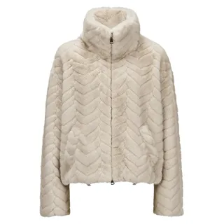 Milestone MSDemi Damen Jacke - Creme – Größe 36 - Creme