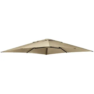 SUN GARDEN Ersatzbezug Easy Sun Polypropylen 320 x 320 cm Taupe