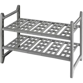 Wenko Küchen-Unterschrankregal Flexi 45-80 cm grau
