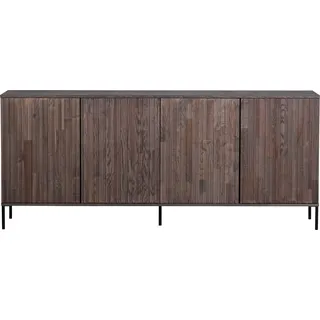 Woood Sideboard »Gravu« Kommode, H 85 cm x B 200 cm x T 44 cm braun