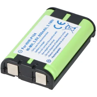 AccuCell Akku kompatibel KX-TG2302B Panasonic KX-TG2312 HHR-P104