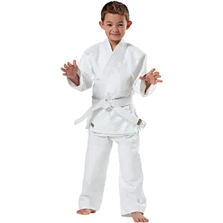 Kwon Kinder Kampfsportanzug Judo Randori Anzug, Weiß, 140 EU