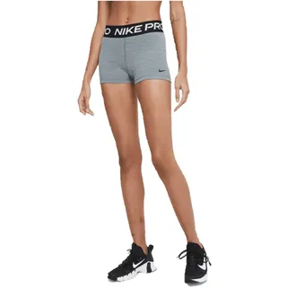 Nike Damen Np 365 Shorts, Smoke Grey/Htr/Black/Black, S