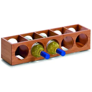 Zeller Weinregal 13,5 x 12,5 x 53 cm Bamboo
