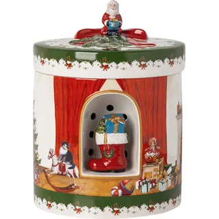 Villeroy & Boch Paket rund, Santa bringt Geschenke Christmas Toys Dekoration