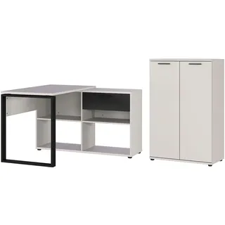 Germania »Fenton«, (2 tlg.), inkl. Schreibtisch mit integriertem Sideboard und Aktenschrank