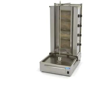 Maxima Gastro Dönergrill - 4 Brenner - 70 kg Fleisch - Gas