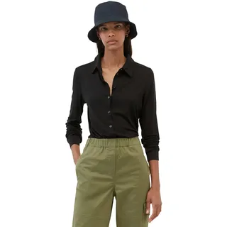Marc O'Polo Jerseybluse Schwarz M