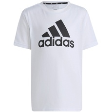 Bild Unisex Kinder T-Shirt (Short Sleeve) Lk Bl Co Tee, White/Black, IC3830, 104