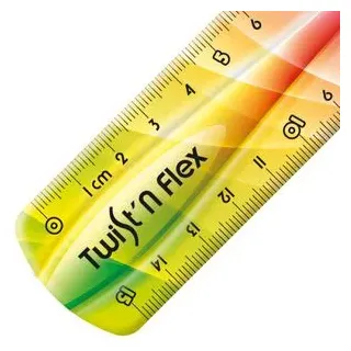 Maped Lineal Twist ́n Flex DECOR, 150 mm, unzerbrechlich keine Farbauswahl