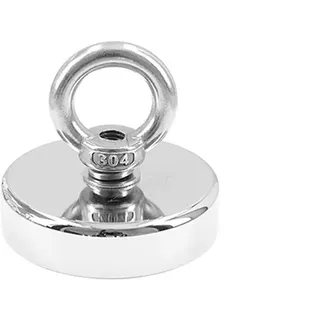 Ferrestock Neodym Mit Haken 60x15 Mm - Grey - One Size