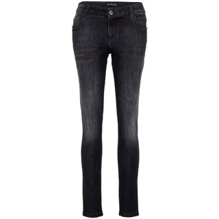 7/8-Jeans CIPO & BAXX "Cipo & Baxx Jeans", Damen, Gr. W27/L32, Länge 32, schwarz, Obermaterial: 91% Baumwolle CO. 6% Polyester PES. 3% Elasthan EL., uni, regular fit, Jeans 7/8-Jeans, Aus hochwertigen Materialien, WD394