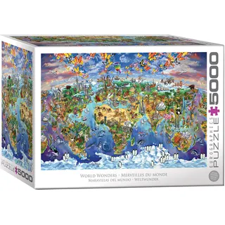 5000 Teile Puzzle World Wonders Weltwunder