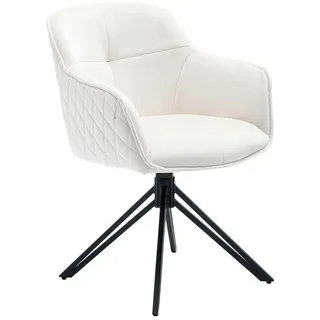 SalesFever Armlehnstuhl mit 360° Drehfunktion