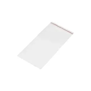 Druckverschlussbeutel ohne Beschriftungsstreifen (B x H) 100 mm x 200 mm Transparent Polyethylen