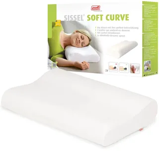 Sissel Soft Curve Compact Kissen 48 x 32 x 10 cm Weiß