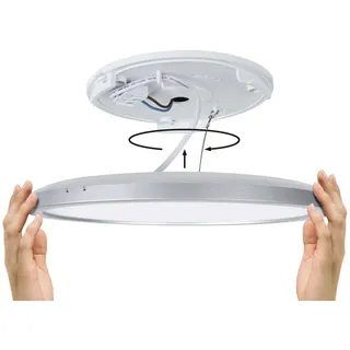 Paulmann Atria Shine 16W rund Holzoptik