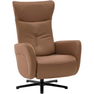 Beldomo Speed Relaxsessel , Braun , Leder , Echtleder , Rindleder , 76x112x83 cm , Goldenes M , Fußauswahl, Lederauswahl, Stoffauswahl, Relaxfunktion, Liegefunktion , Wohnzimmer, Sessel, Ledersessel