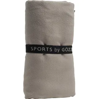 Gözze Saunatuch "Sports by Gözze" Sporthandtuch, Größe 80/180 cm, schnell trocknend durch Microfaser, taupe