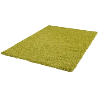 Sanat Hochflor-Teppich »LOCA«, rechteckig, 30 mm Höhe, Wohnzimmer, Langflor, Shaggy, Schlafzimmer Sanat hellgrün B: 200 cm   1 St.