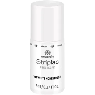Striplac Peel or Soak 101 white honeymoon 8 ml