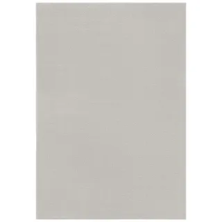 Elle Decor Kurzflor Teppich in Seiden-Optik Alagnon Rauchblau, 80x125 cm