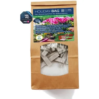 Lite-Soil Wasserspeicher für Balkonkästen Holiday-Bag: 12,5l Vliesstreifen aus Polypropylen + 2 Vlieseinlage aus recyceltem Polyester bekannt aus 2MIN2MIO