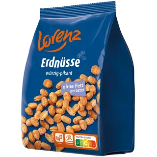 Lorenz Snack-World Lorenz Erdnüsse geröstet und würzig-pikant, 1kg