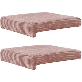 Klemmkissen 2er Set , Textil , Füllung: Schaumstoff , 35x38x40 cm , Heimtextilien, Wohntextilien, Sitzkissen