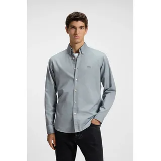 BOSS ORANGE "Rickert" mit Button-down-Kragen, open grün369