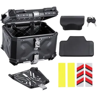 Vevor Motorrad-Topcase 55 l Schwarz